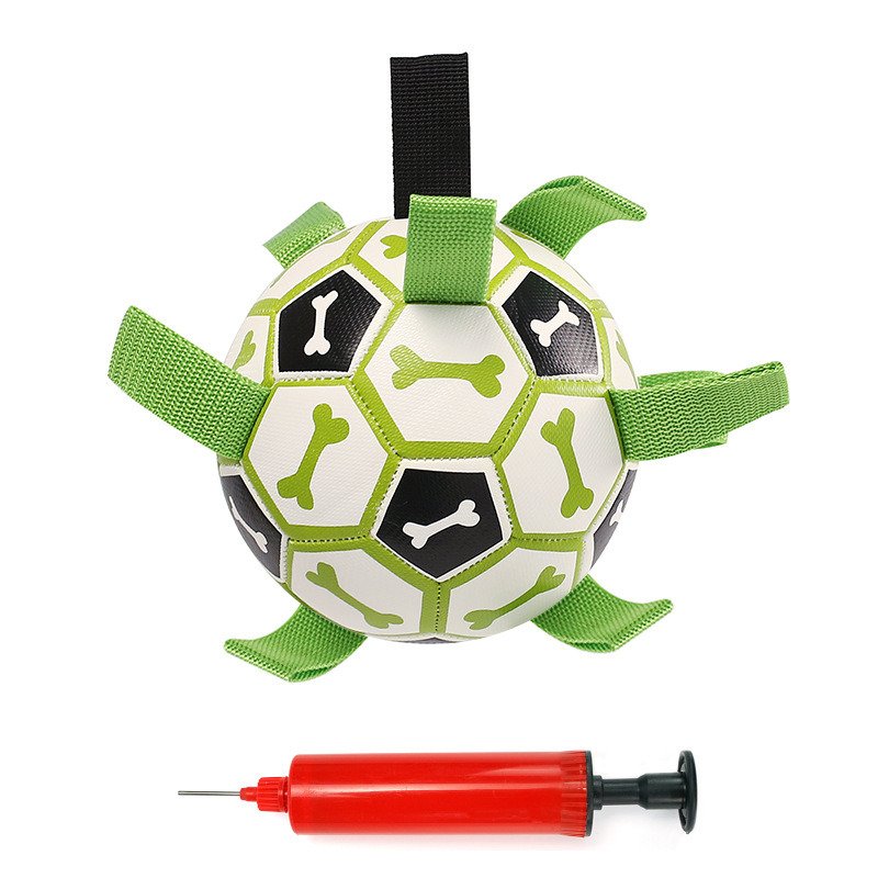 Dog Soccer Ball Toys with Straps, Interactive Dog Toy for Tug of War, Puppy Birthday Gifts, Dog Tug Toy, Dog Water Toy Dog Soccer Ball Toys with Straps, Interactive Dog Toy for Tug of War, Puppy Birthday Gifts, Dog Tug Toy, Dog Water Toy