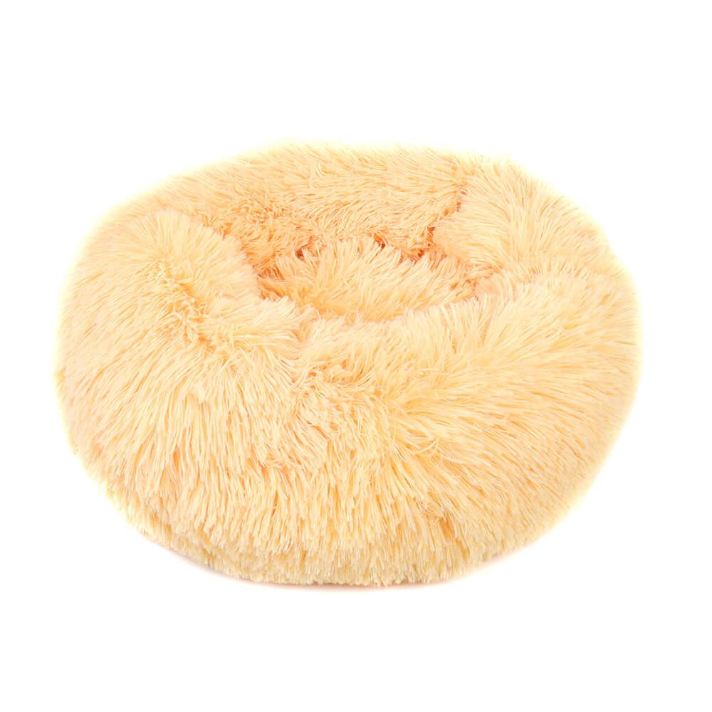 Small Large Pet Dog Puppy Cat Calming Bed Cozy Warm Plush Sleeping Mat Kennel, Round Small Large Pet Dog Puppy Cat Calming Bed Cozy Warm Plush Sleeping Mat Kennel, Round