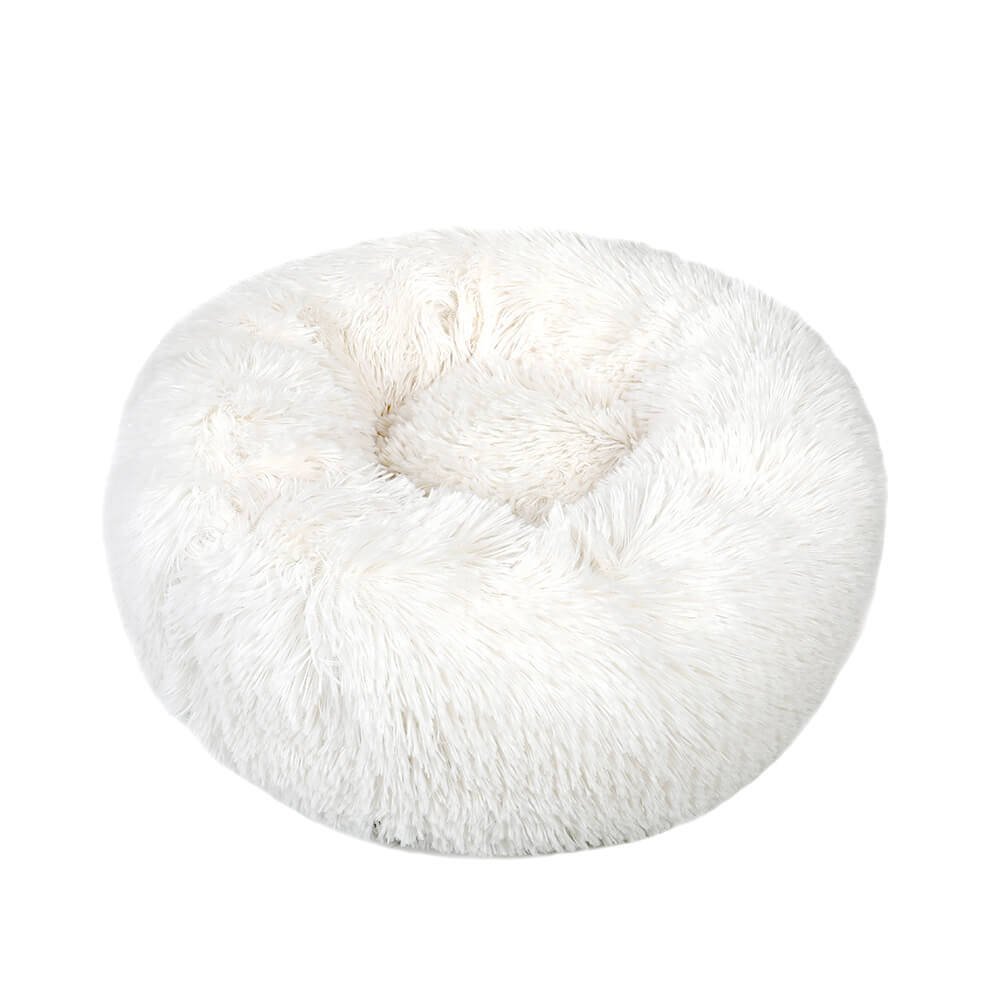 Small Large Pet Dog Puppy Cat Calming Bed Cozy Warm Plush Sleeping Mat Kennel, Round Small Large Pet Dog Puppy Cat Calming Bed Cozy Warm Plush Sleeping Mat Kennel, Round