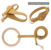 Pet Life 'Ever-Craft' Boutique Series Adjustable Designer Leather Dog Harness