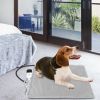 Pet Heating Pad Waterproof Electric Heating Mat Warming Blanket with 9 Heating Modes