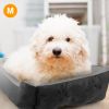 Pet Dog Bed Soft Warm Fleece Puppy Cat Bed Dog Cozy Nest Sofa Bed Cushion Mat M Size