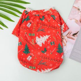 New Christmas Dog Clothes (Option: Christmas Thin Sweater 07-M)